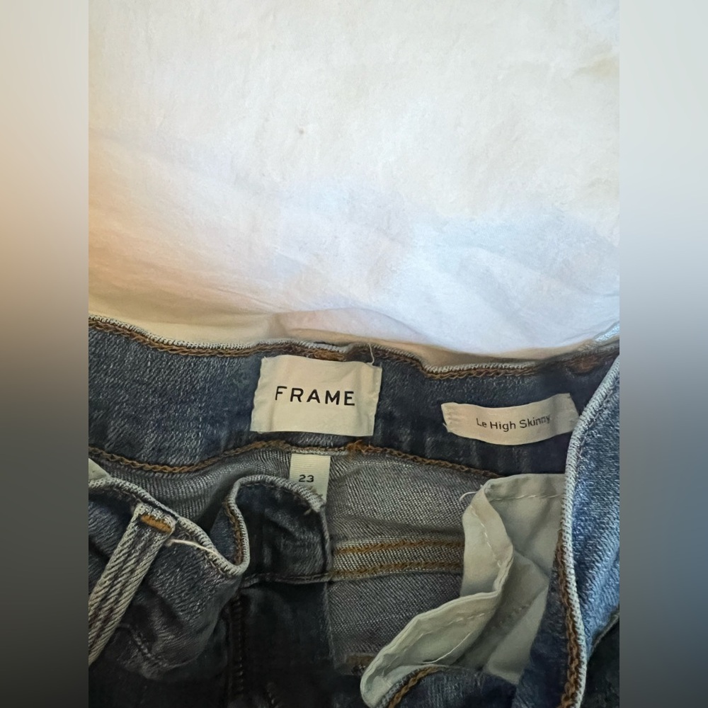 Frame Le high skinny jeans